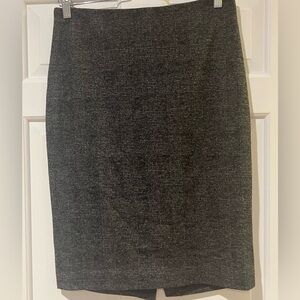Ann Taylor houndstooth plaid skirt